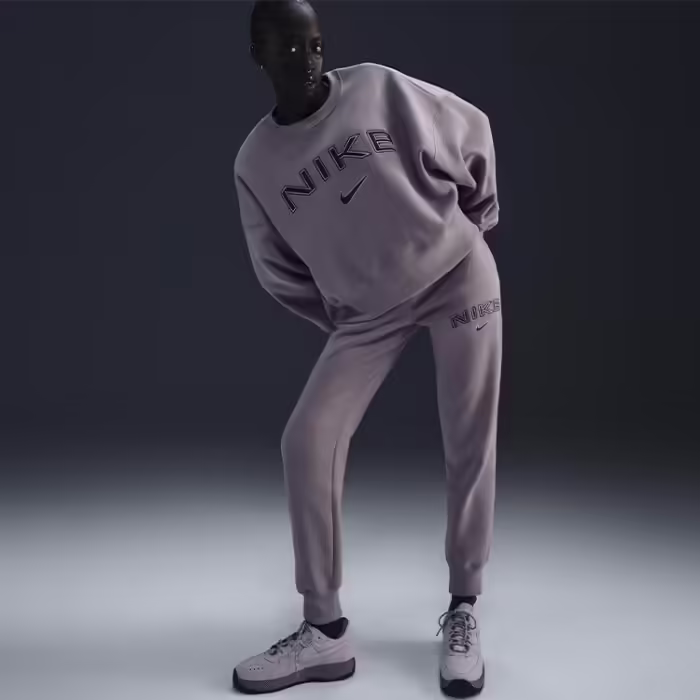 Pantaloni Nike W NSW PHNX FLC MR STD LOGO PNT - 8