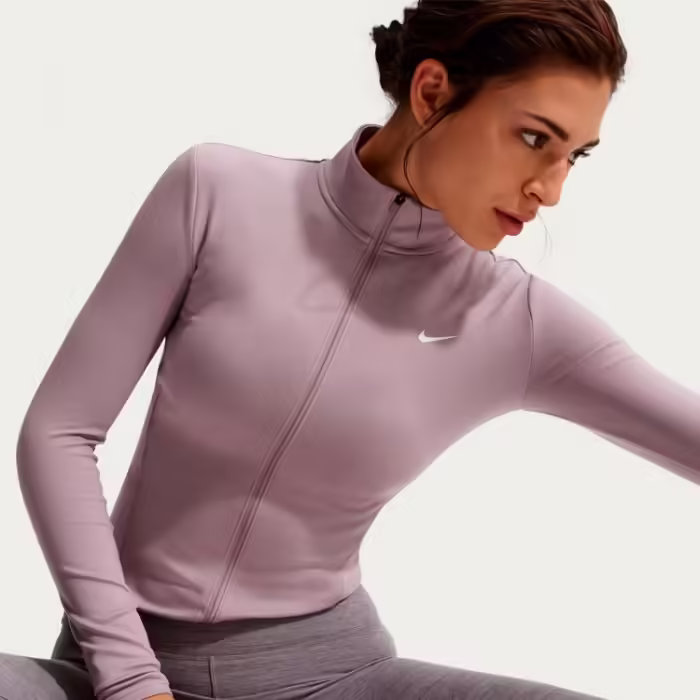 Hanorac Nike ONE FITTED DRI-FIT FULL-ZIP Mov M