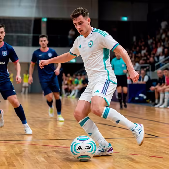 Minge fotbal Adidas TIRO LEAGUE SALA Alb FUTS - 5