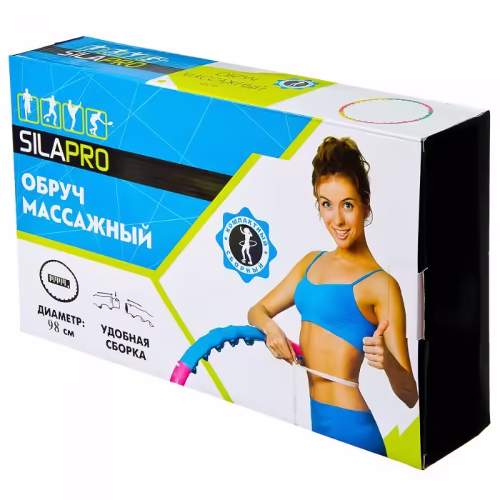 Массажный гимнастический обруч SILAPRO Gymnastics circle - 3