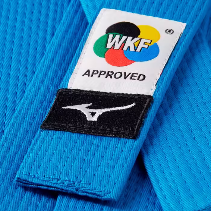 Пояс каратэ Mizuno WKF blue belt RB - 2