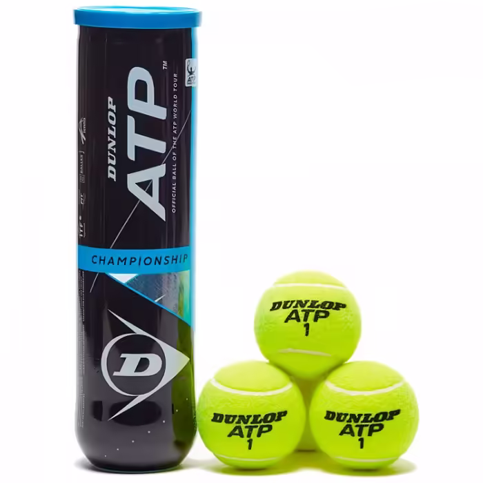 Набор мячей для тенниса 4 шт Dunlop ATP CHAMPIONSHIP