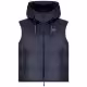 Vesta EA7 EMPORIO ARMANI REVERSIBLE VEST WITH HOOD