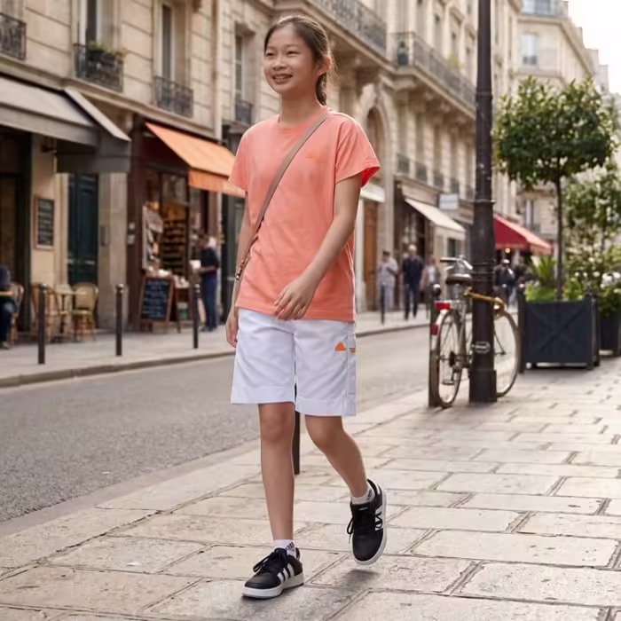 Шорты Adidas U CE Q2 SHORT Светло-голубой 152 - 8