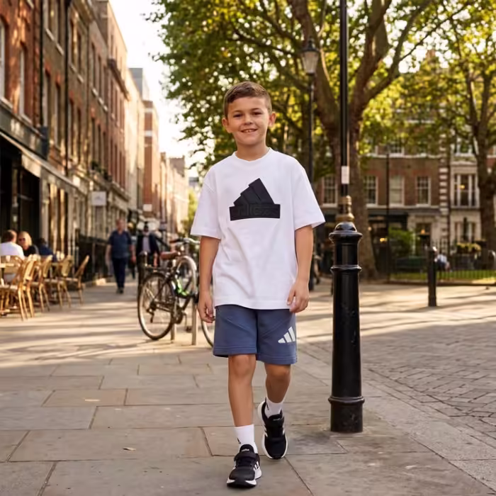 Футболка Adidas U FI LOGO T Белый 128 - 7