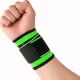 Суппорт запястия TM Ready Set Go Черный/Зеленый One size