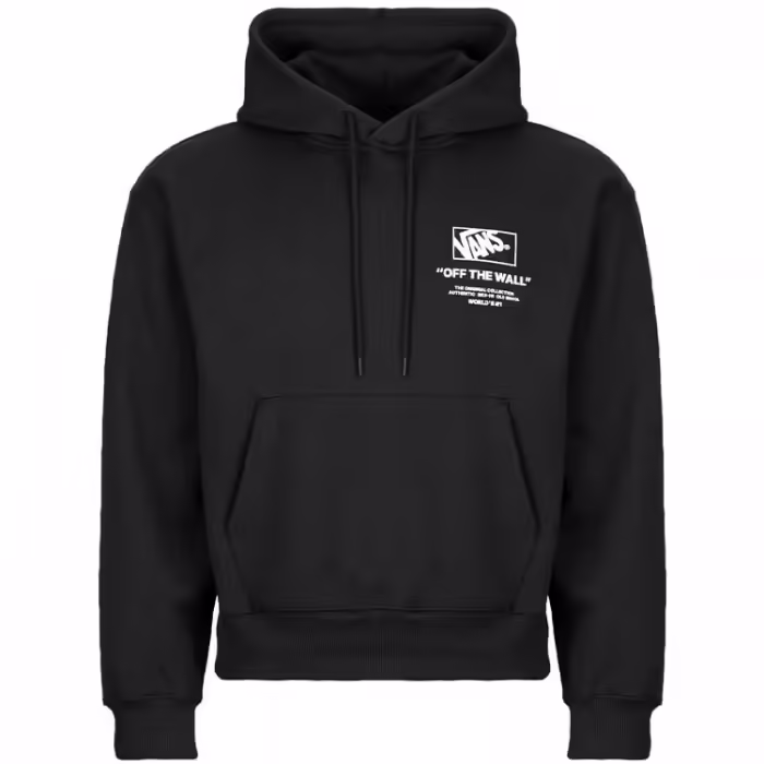 Hanorac Vans Stacked Hi Hoodie Negru M - 5