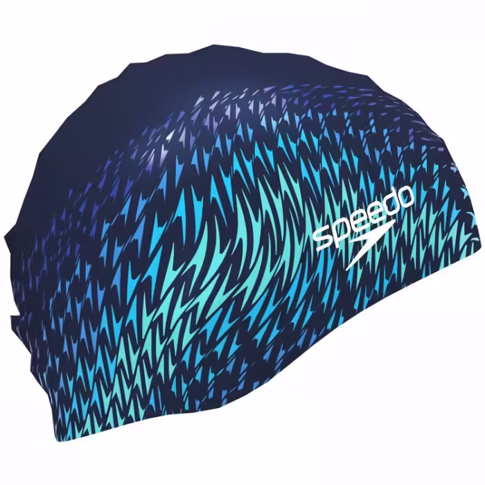 Casca de inot silicon Speedo SLOGAN PRT CAP AU - 2