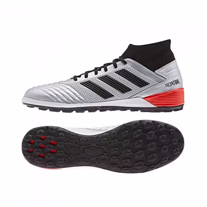Ghete pentru fotbal Adidas PREDATOR 19.3 TF Gri 41.5 - 3