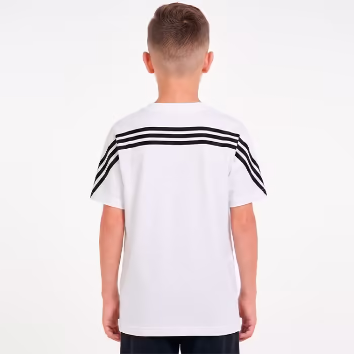 Tricou Adidas B FI 3S TEE Alb 110 - 2
