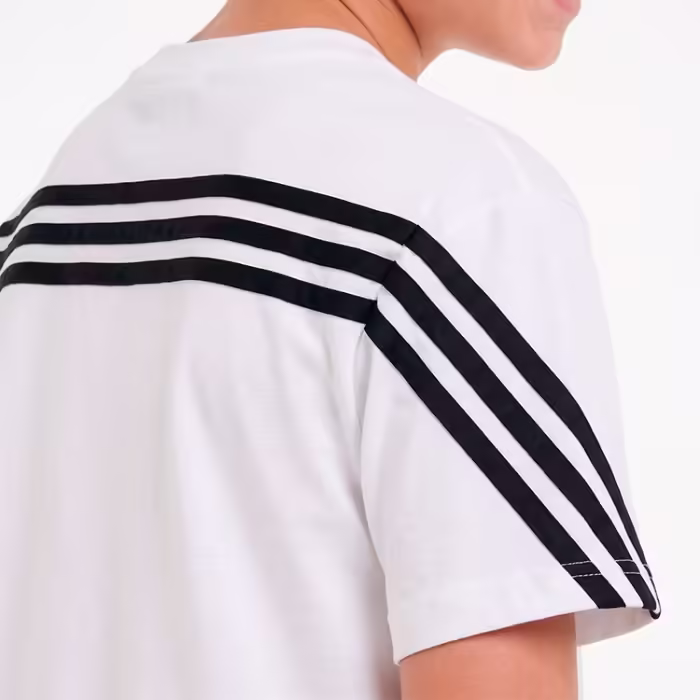 Tricou Adidas B FI 3S TEE Alb 110 - 4