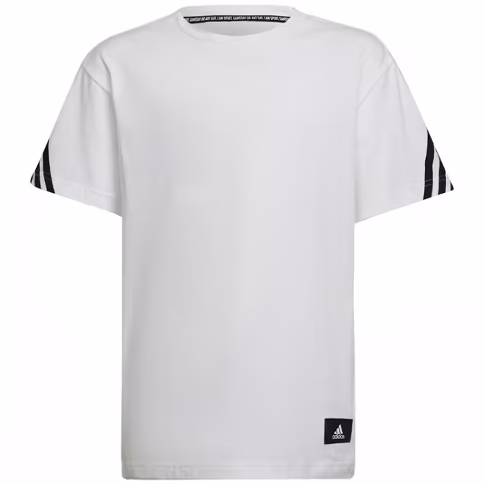 Tricou Adidas B FI 3S TEE Alb 110 - 7