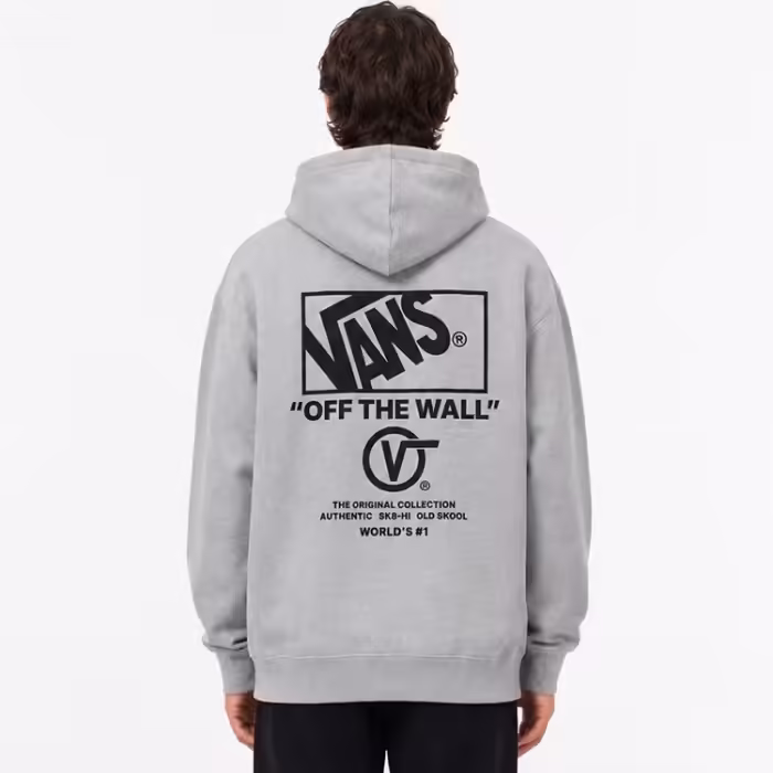 Hanorac Vans Stacked Hi Hoodie Gri M - 2