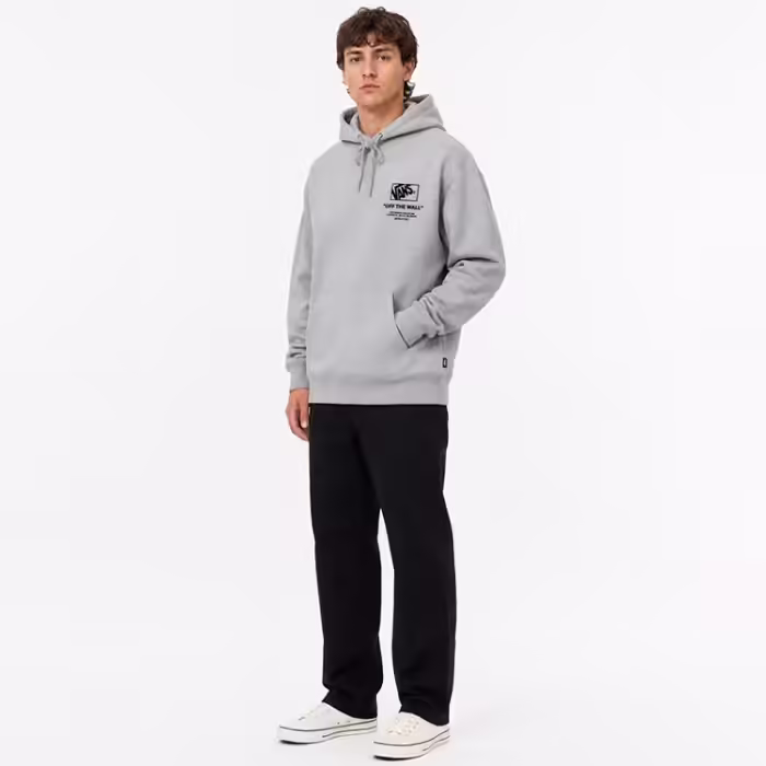 Hanorac Vans Stacked Hi Hoodie Gri M - 3