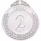 Medalie New World 2 place Olympic Silver