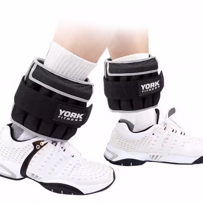Bratari cu greutati 2x5 kg (pereche) YORK Adjustable ankle/wrist weights - 4