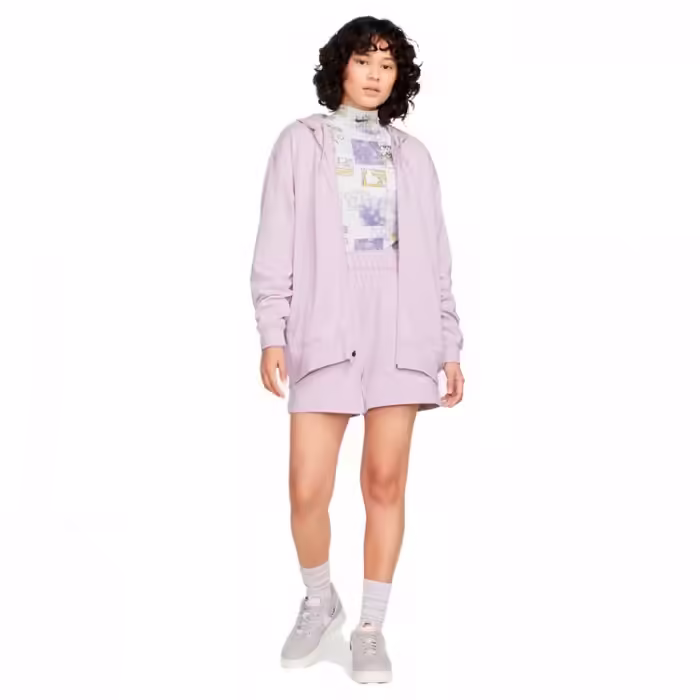 Толстовка Nike W NSW JRSY OS FZ HOODIE - 3