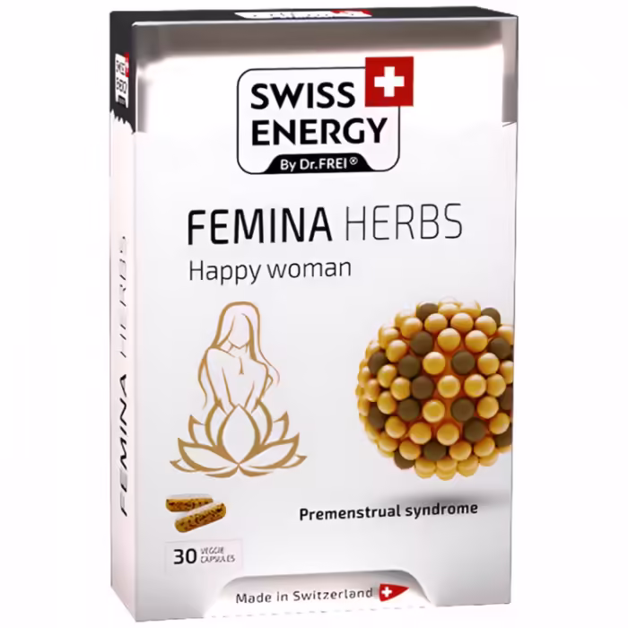 Vitamine Swiss Energy NanoCaps Swiss Energy FEMINA HERBS N30