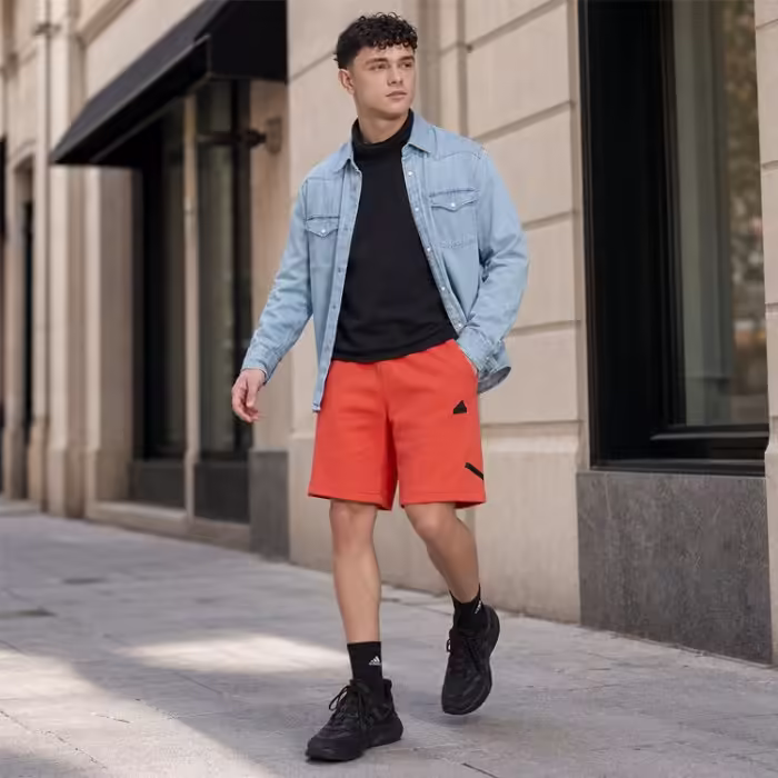 Шорты Adidas M D4GMDY SHRT Красный L - 7
