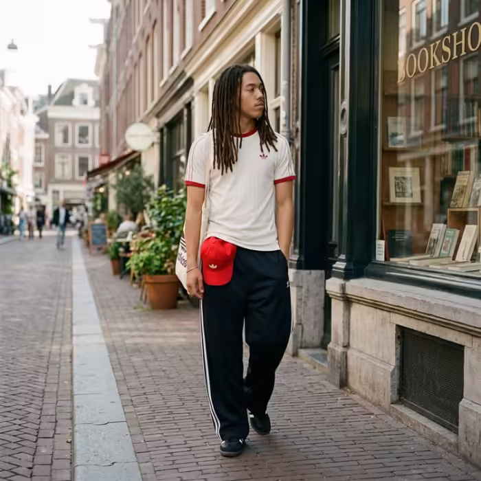 Брюки Adidas OVERSIZED Черный S - 7
