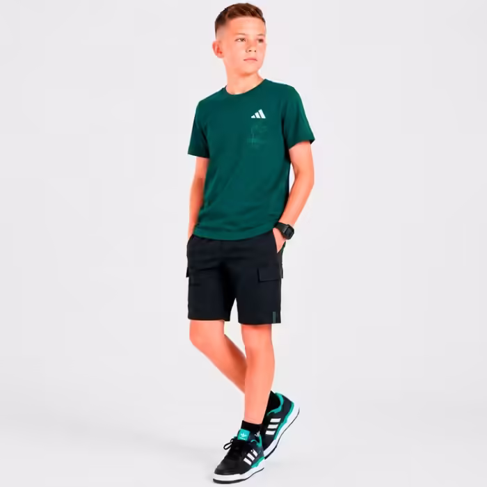 Футболка Adidas J MC TEE 2 Зеленый 116 - 3
