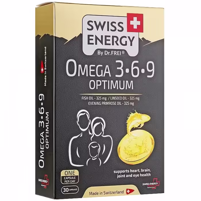 Vitamine Swiss Energy Omega3 Optimum