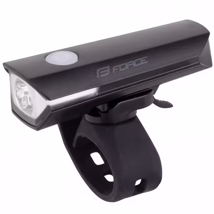 Фонарь передний Force FLUX 200 Lm, USB - 2