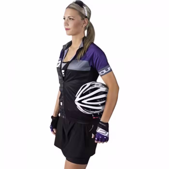 Велофутболка Force F SQUARE LADY short sl