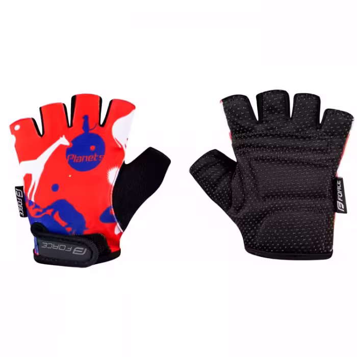 Manusi p/biciclisti Force PLANETS KID