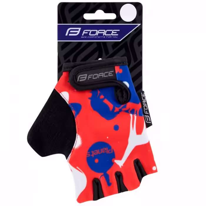 Manusi p/biciclisti Force PLANETS KID - 2