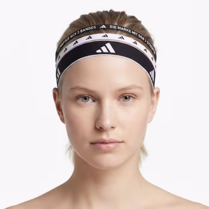 Banderolele Adidas 3PP HEADBAN NEW Negru OSFM - 4