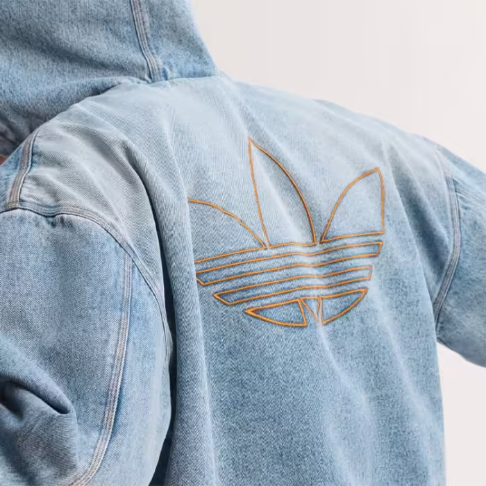 Толстовка Adidas DENIM PADDED JACKET - 8