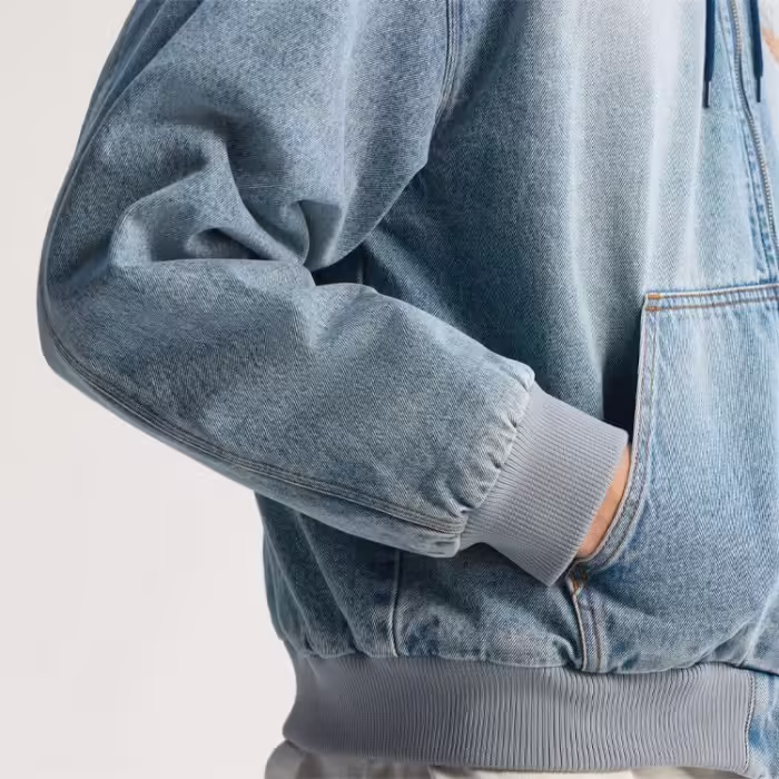 Толстовка Adidas DENIM PADDED JACKET - 9