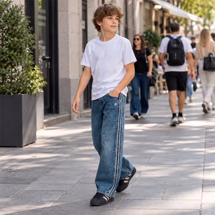 Брюки Adidas FIREBIRD LOOSE DENIM - 7