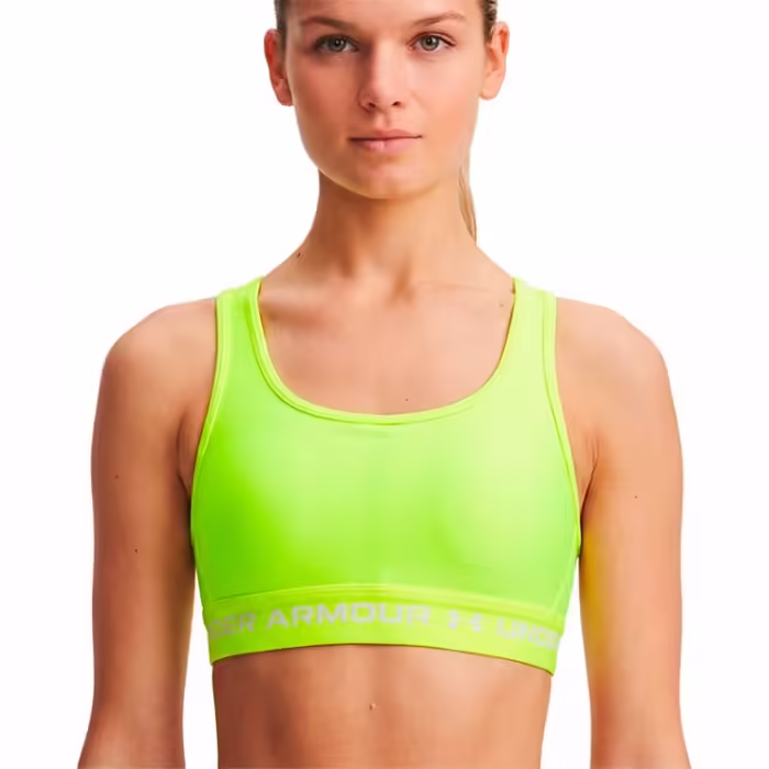 Спортивное бра Under Armour CROSSBACK MID BRA Желтый S - 5