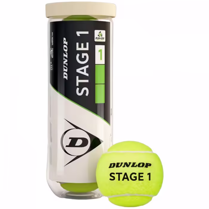 Набор мячей для тенниса 3 шт Dunlop STAGE 1 Green