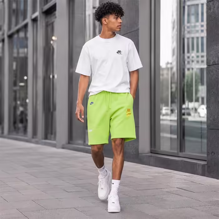 Sorti Nike M NSW SPE+ FT SHORT MFTA Galben L - 2