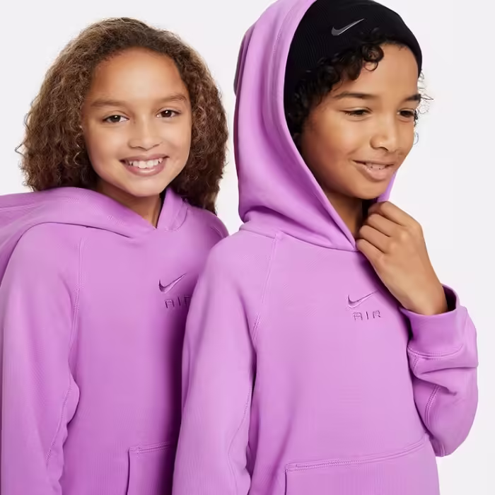 Hanorac Nike K NSW NIKE AIR PO HOODIE Violet M - 5