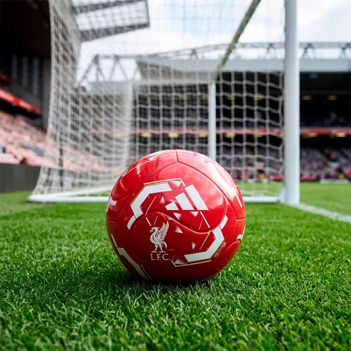 Minge fotbal Adidas LIVERPOOL FC HOME CLUB Rosu 5 - 5