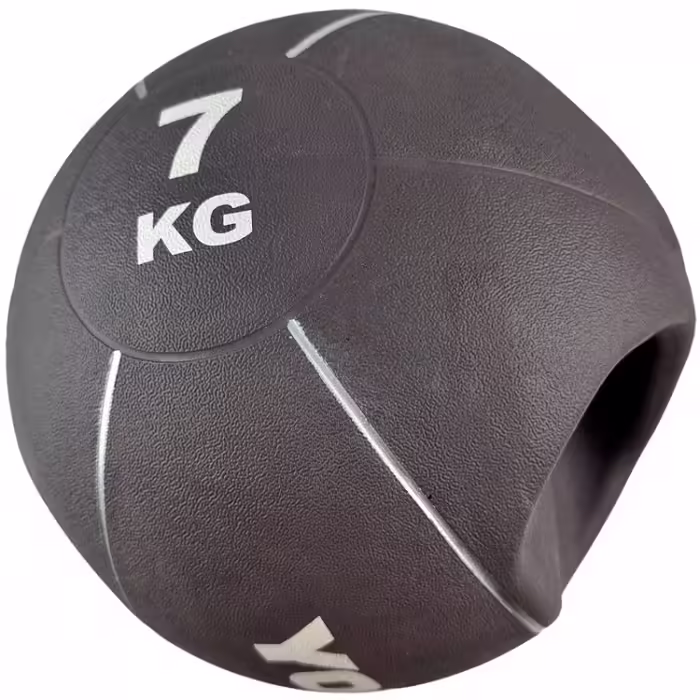 Minge medicinala 7 kg YORK Medicine Ball with Handles - 2