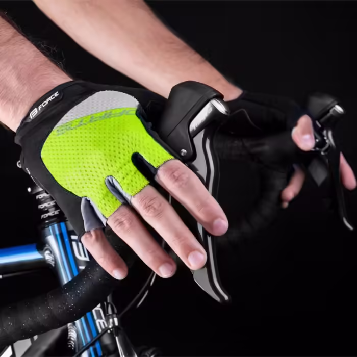 Manusi p/biciclisti Force F DARTS gel - 3