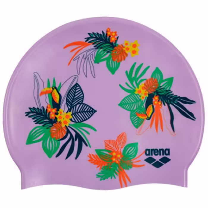 Силиконовая шапочка для плавания Arena Print Jr
