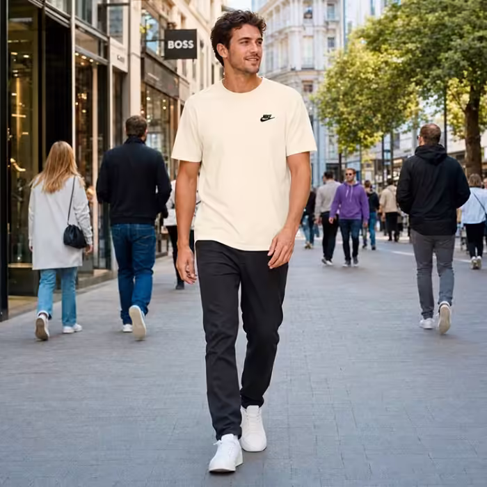 Tricou Nike M NSW CLUB TEE Bej XXL - 7
