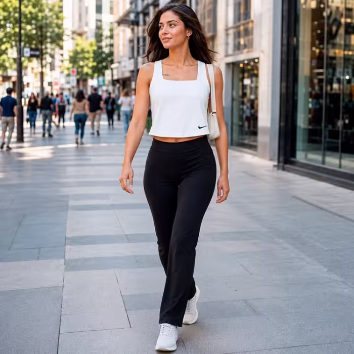 Майка Nike W NSW JRSY CAMI TANK Белый M - 7