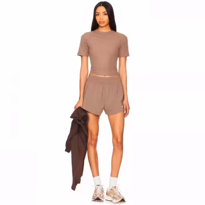 Футболка Nike W NK INF DF SS TOP WD RIB - 4