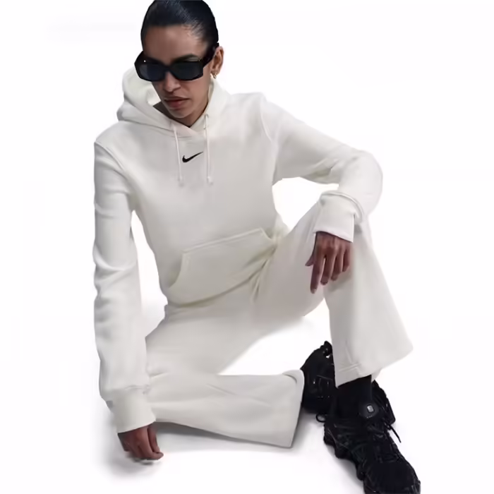 Толстовка Nike W NSW PHNX FLC STD PO HOODIE Бежевый S - 7