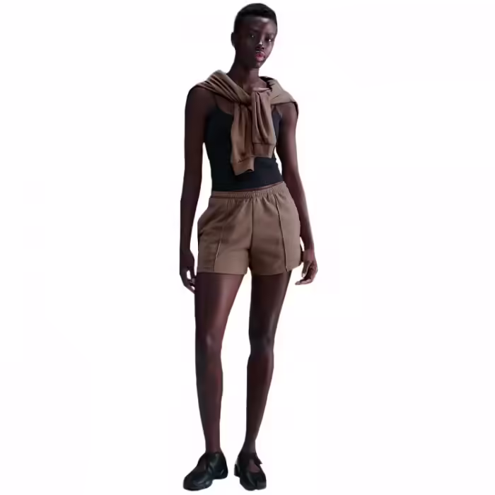 Sorti Nike W NSW NK CHLL FT MR 4IN SHORT - 2