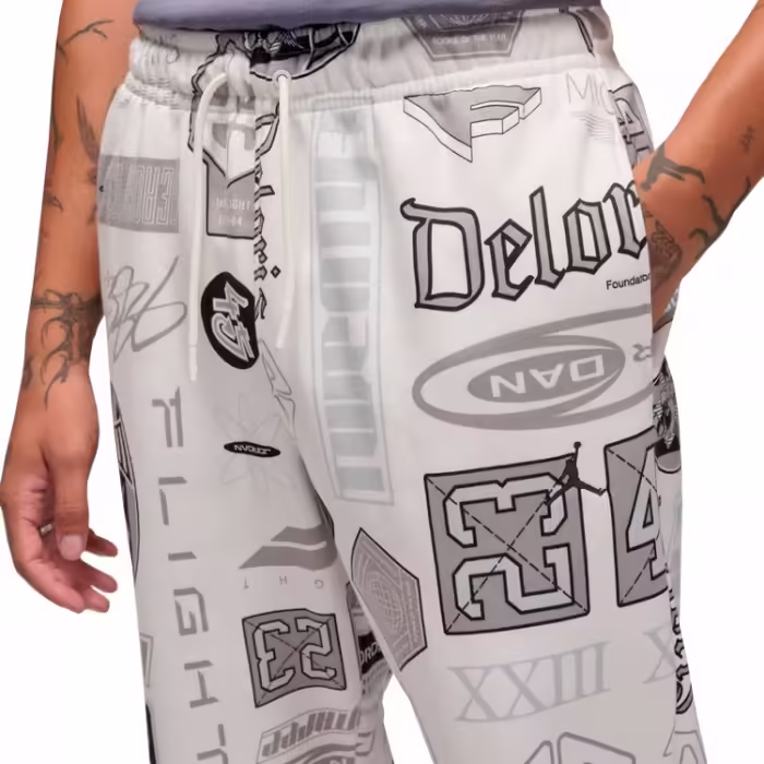 Брюки Nike M J ESS AOP FLC PANT - 4