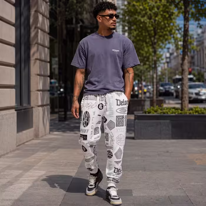Брюки Nike M J ESS AOP FLC PANT - 7