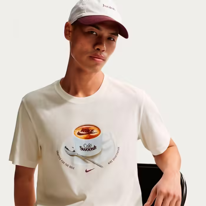 Tricou Nike CAFE SWOOSH - 5